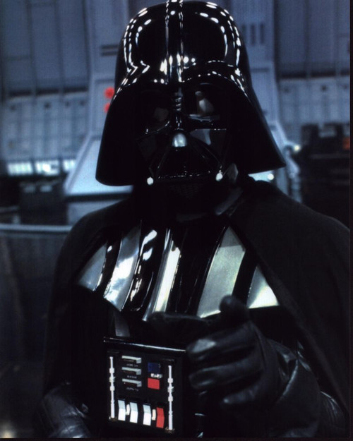 Darth Vader Close Up Pointing Photo Print