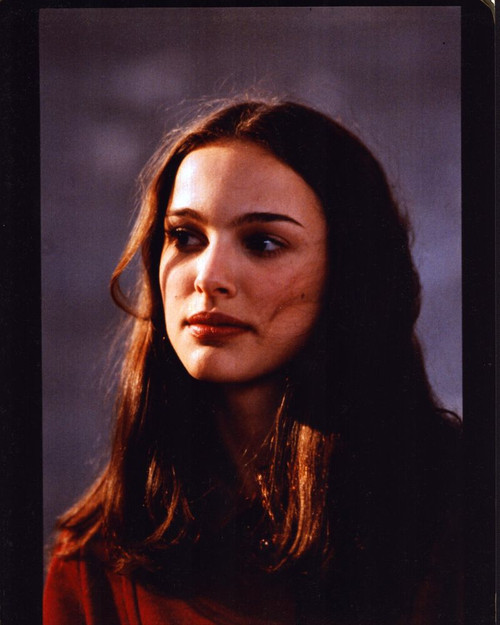 Natalie Portman Headshot In Red Top Photo Print - Item # MVM55765