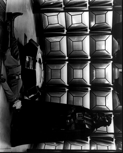 Soldier And Darth Vader In Star Wars: Episode V - The Empire Strikes Back  Black And White Photo Print - Item # MVM58209