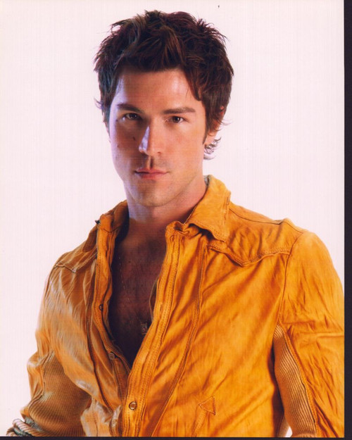 Kyan Douglas In Yellow Button Down Photo Print