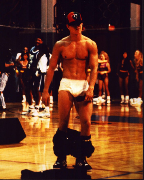 Mark Wahlberg Shirtless With Pants Around Ankles On Basketball Court Photo Print - Item # MVM70082