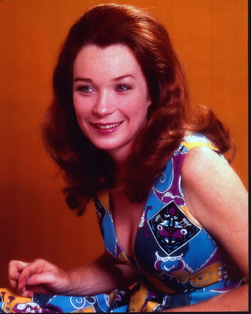 Shirley Maclaine In Multicolored Dress Photo Print - Item # MVM60198