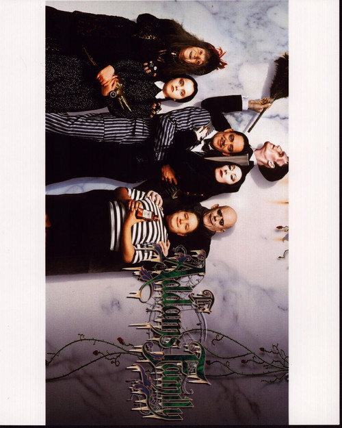 The Addams Family Group With Title Photo Print - Item # MVM58151