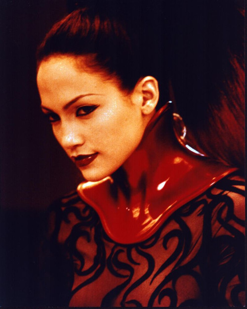 Jennifer Lopez Close Up In Black And Red Outfit In The Cell Photo Print - Item # MVM58155