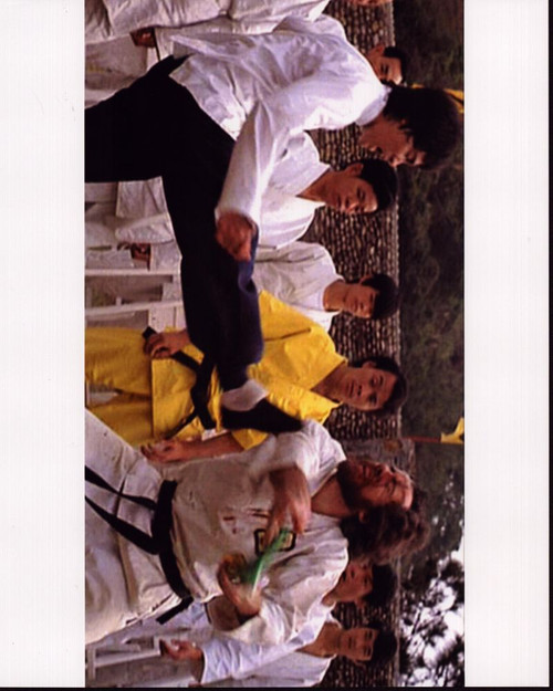 Bruce Lee And Robert Wall Fighting In Enter The Dragon Photo Print