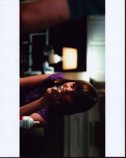 Kerris Dorsey Eating Whipped Cream In Moneyball Photo Print