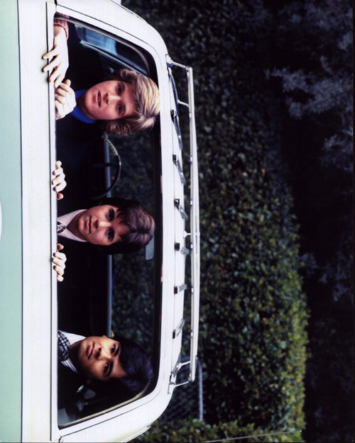 Dino, Desi & Billy In Back Of Car Photo Print