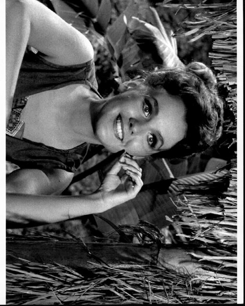 Dawn Wells In Gilligan'S Island Black And White Photo Print