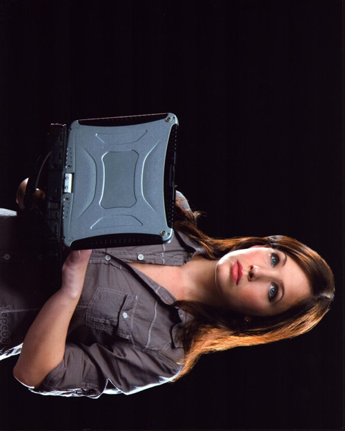 Marla Sokoloff Holding Laptop Photo Print - Item # MVM55008