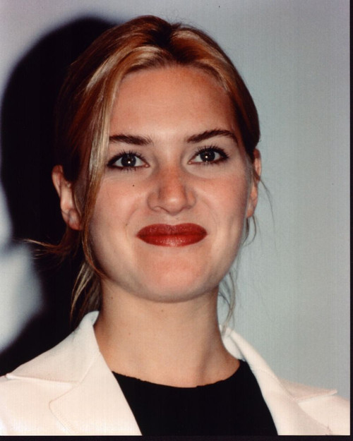 Kate Winslet In White Blazer And Black Shirt Photo Print - Item # MVM60138