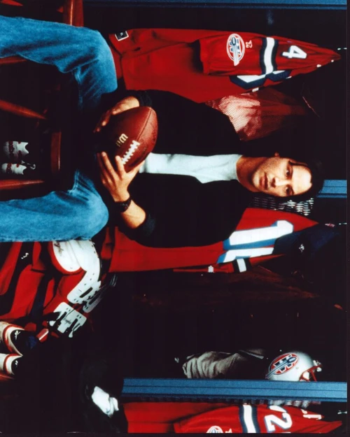 Keanu Reeves In Locker Room For The Replacements Photo Print