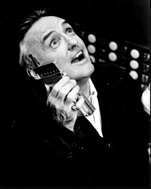 Dennis Hopper With Controller In Speed Black And White Photo Print