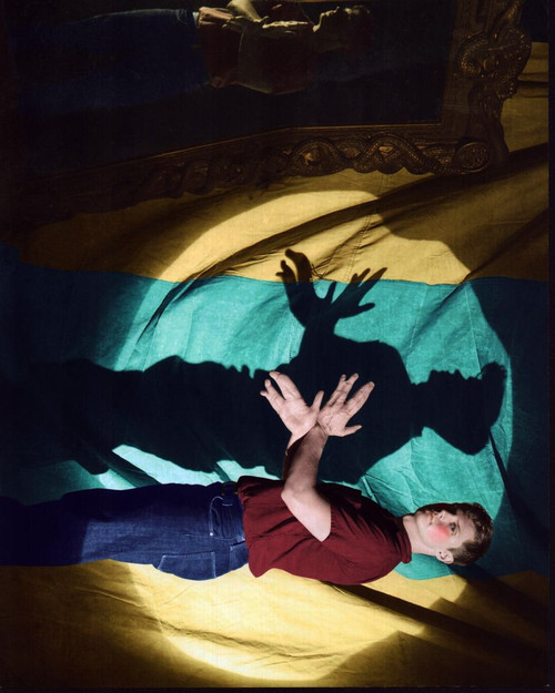 Evan Peters Making Shadow Puppets In American Horror Story: Freak Show Photo Print - Item # MVM58013