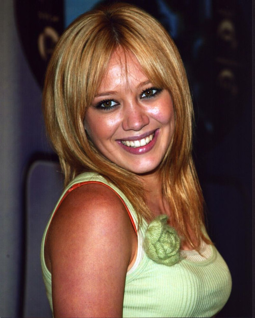 Hilary Duff Smiling In Green Tank Top Photo Print - Item # MVM57335