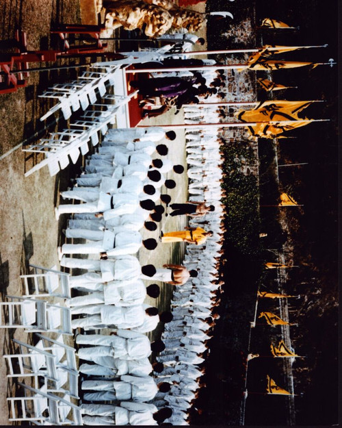 Crowd Around Fight In Enter The Dragon Photo Print