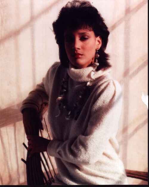 Jennifer Beals In White Turtleneck Sweater Photo Print - Item # MVM55431
