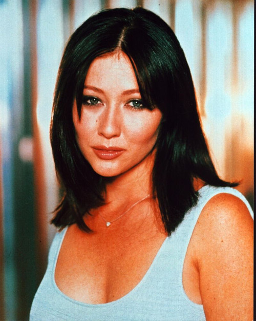 Shannen Doherty In White Tank Top Photo Print - Item # MVM54827