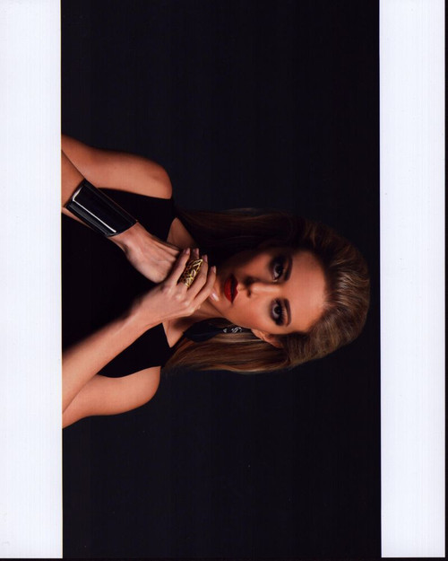 Fernanda Castillo In Black With Silver Wrist Cuff Photo Print - Item # MVM55398