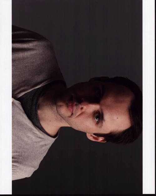 Christopher Denham Headshot In Tan Top Photo Print