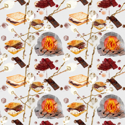 Eat Smores Poster Print - Juliet Rose Philips