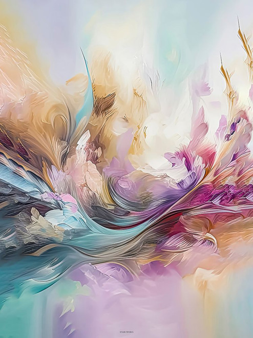 Watercolor Swish Poster Print - Incado