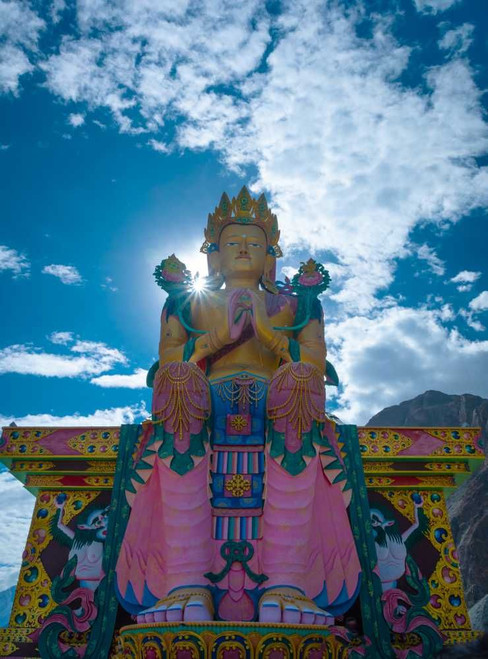 The Maitreya Buddha, Nubra, Leh Poster Print - Priyadarshee