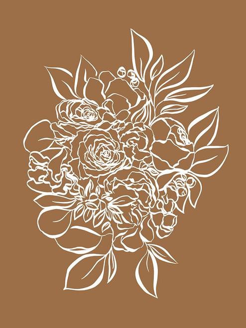 Here Comes The Bride Tan Poster Print - Leah Straatsma