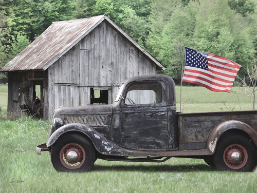 American Pride Poster Print - Lori Deiter