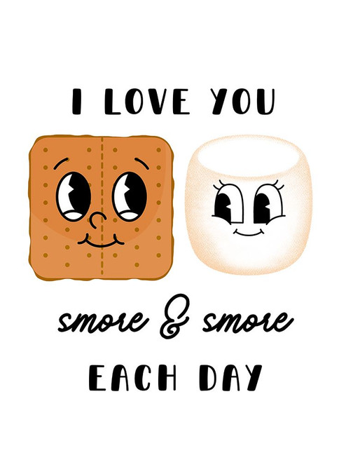 Love You Smore Poster Print - Katie Griggs