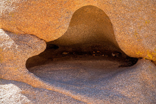 USA-California Joshua Tree National Park-close-up of rock formation Poster Print - Janell Davidson