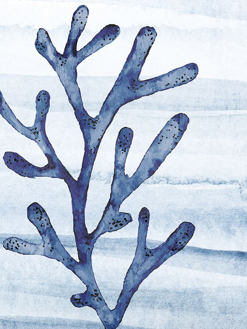 Watercolor Ombre Coral 1 V2 Poster Print - Kimberly Allen