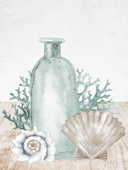 Sea Glass Shells 1 V2 Poster Print - Kimberly Allen