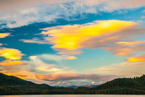 USA-Alaska-Tongass National Forest Sunset on Admiralty Island and clouds Poster Print - Gallery Jaynes