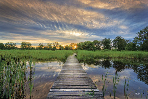 Boardwalk Poster Print - Martin Podt