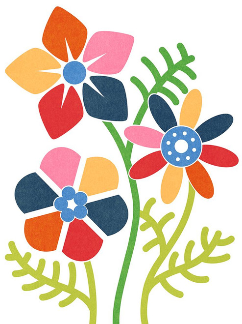 Vibrant Blooms 1 Poster Print - Marcus Prime