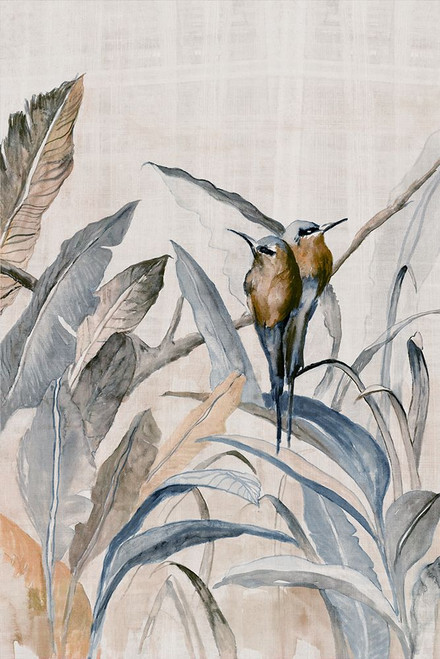 Duo in Foliage Poster Print - Q Jacob