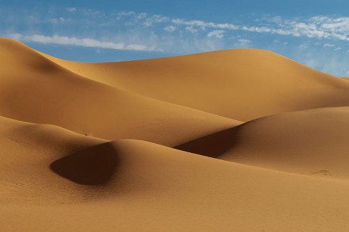 Sand dunes in the Erg Awbari Sahara desert-Fezzan-Libya Poster Print - Sergio Pitamitz