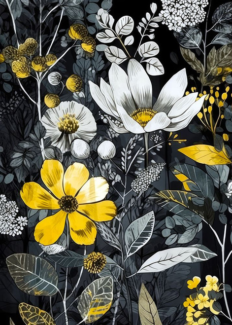 Botanical Fusion 6 Poster Print - Justyna Jaszke
