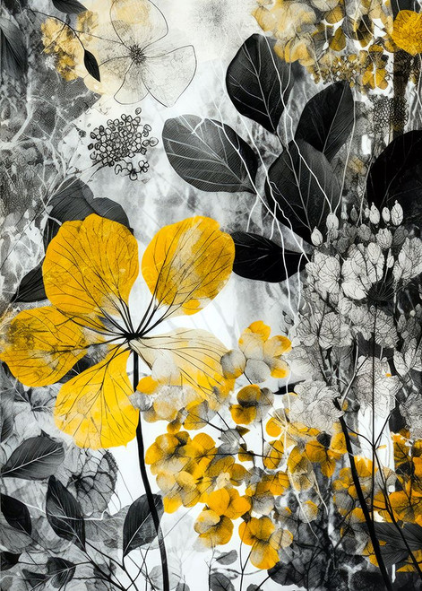 Botanical Fusion 8 Poster Print - Justyna Jaszke