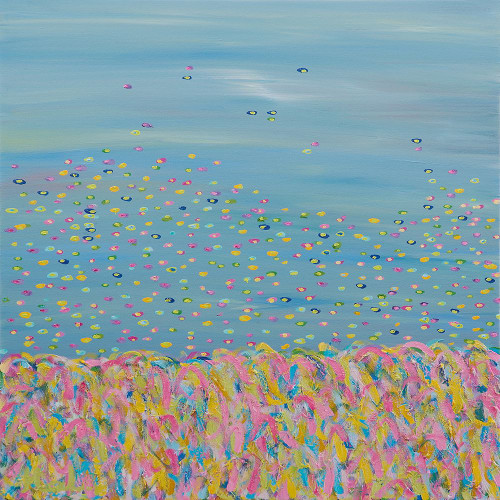 Floating Blossoms Poster Print - Helen Joynson