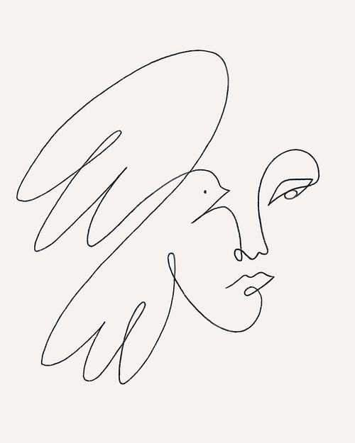 Dove Poster Print - Kit Agar