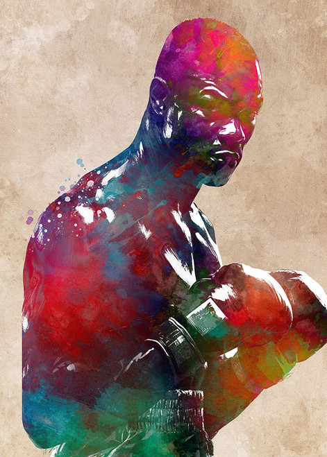 Sport Boxer1t Poster Print - Justyna Jaszke