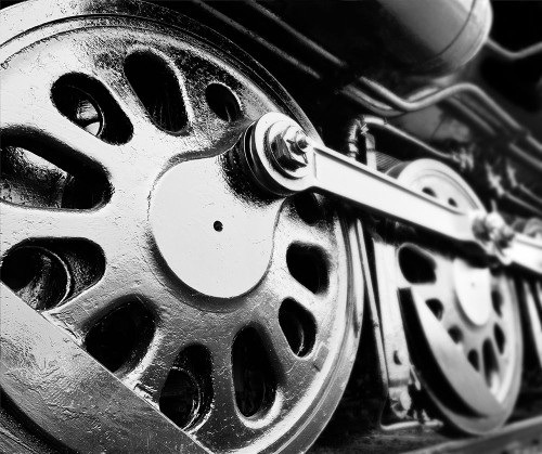 Drive Wheels Poster Print - Chip Forelli