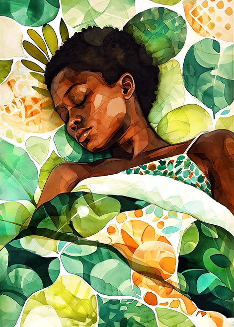Woman Life   Good Dreams Poster Print - Justyna Jaszke