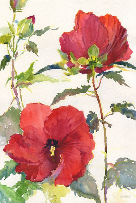 Hibiscus Glow II Poster Print - Heidel Theresa Troise