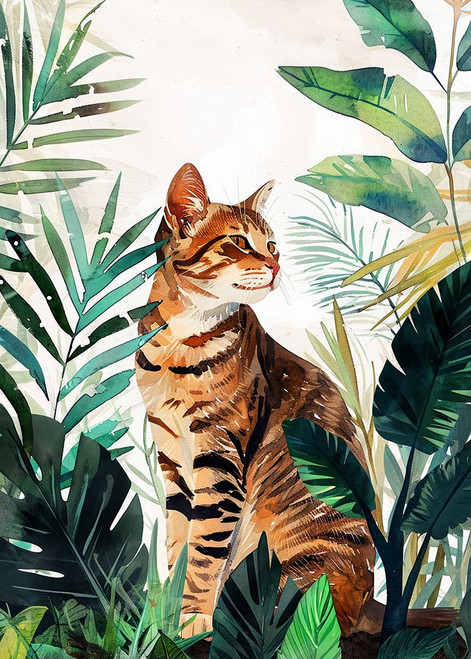 CatAnd#039;s life 8 Poster Print - Justyna Jaszke