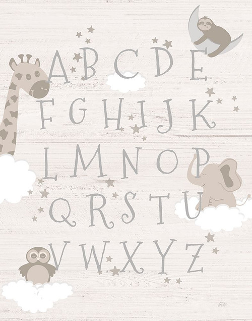 Dream Time Alphabet Poster Print - Natalie Carpentieri
