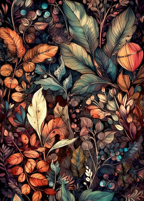 Meadow flowers 36 Poster Print - Justyna Jaszke