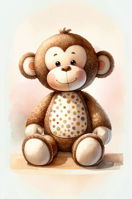Monkey Poster Print - Andreas Magnusson