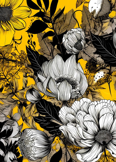 Meadow flowers 14 Poster Print - Justyna Jaszke